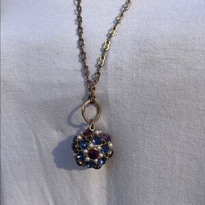 Rhinestone Pendant Necklace